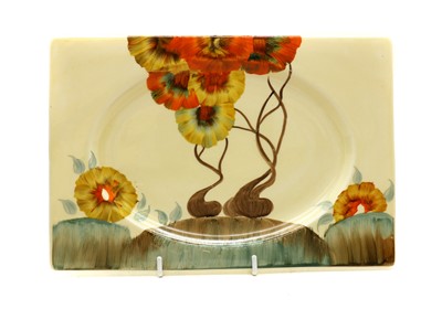 Lot 146 - A Clarice Cliff plate