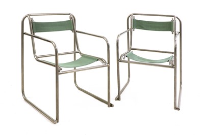 Lot 157 - A pair of rare 'RP 7' Bauhaus chairs