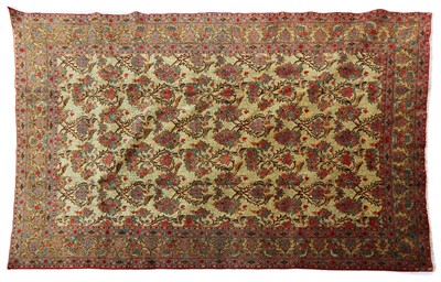 Lot 440 - A Persian wool carpet