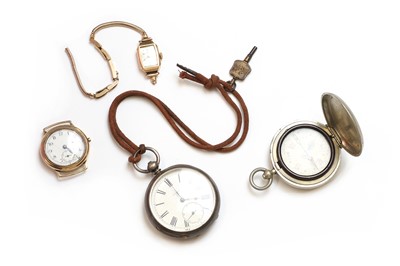 Lot 379 - A collection of pocket and wristwatches