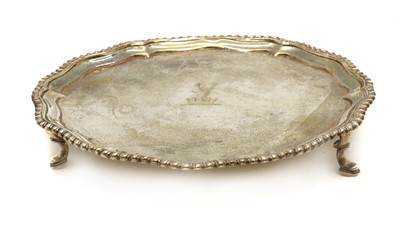 Lot 2 - A George III silver salver