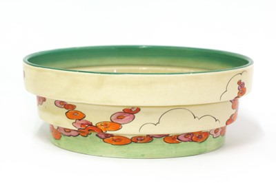 Lot 204 - A Clarice Cliff 'Green Erin' shape 419 bowl