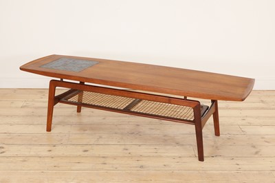 Lot 367 - A Danish teak coffee table