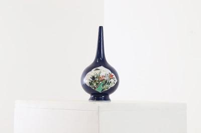 Lot 189 - A porcelain famille verte vase