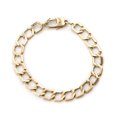 Lot 361 - An Italian gold bracelet, by UnoAErre