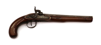 Lot 355A - A percussion duelling pistol by Innes and Wallace