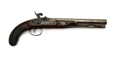 Lot 102 - A percussion duelling pistol