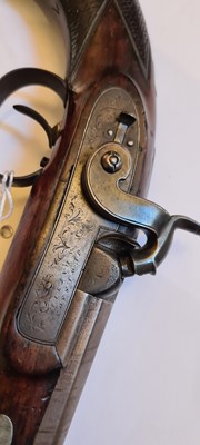 Lot 102 - A percussion duelling pistol