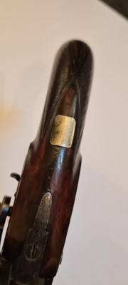 Lot 102 - A percussion duelling pistol