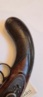 Lot 102 - A percussion duelling pistol