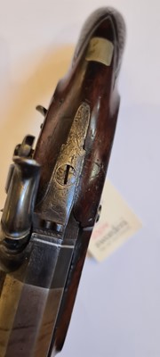 Lot 102 - A percussion duelling pistol