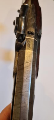 Lot 102 - A percussion duelling pistol