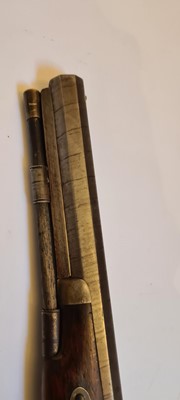 Lot 102 - A percussion duelling pistol