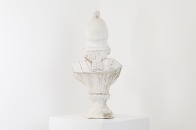 Lot 25 - A plaster bust of Minerva