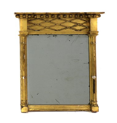 Lot 576 - A Regency gilt framed pier glass