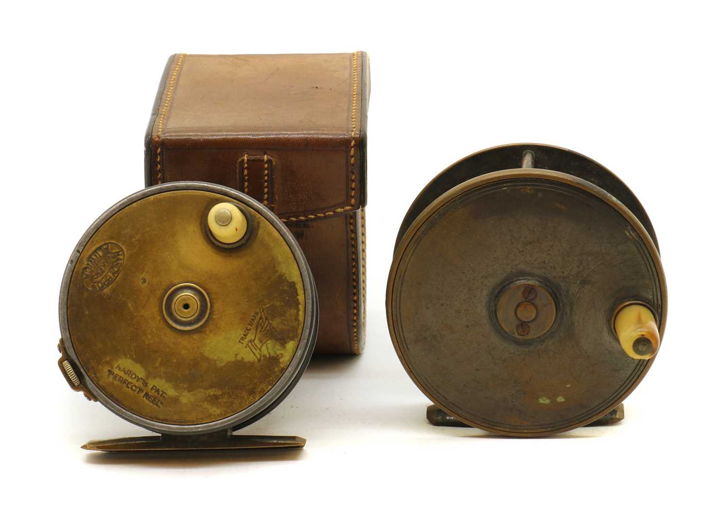Lot 265 - A Hardy Pat. 'Perfect Reel' fly fishing reel