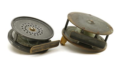 Lot 265 - A Hardy Pat. 'Perfect Reel' fly fishing reel