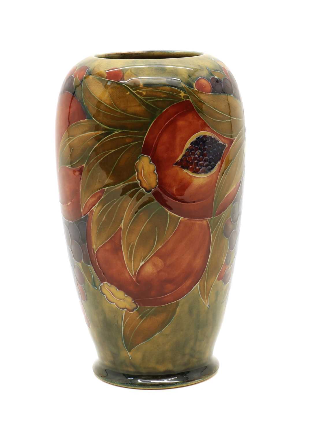 Lot 200 - A Moorcroft pottery 'Pomegranate' pattern vase for Liberty & Co