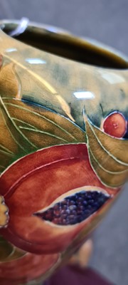 Lot 200 - A Moorcroft pottery 'Pomegranate' pattern vase for Liberty & Co