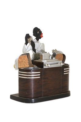 Lot 163 - An Art Deco Ronson 'Bartender' touch-tip smoker's compendium