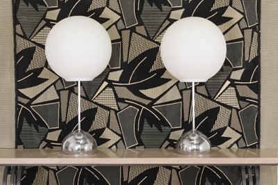 Lot 306 - A pair of modernist table lamps