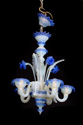 Lot 472 - A Murano glass hanging ceiling light