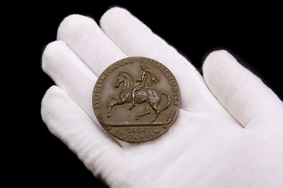 Lot 59 - A 1956 Stockholm Equestrian Olympic bronze medal