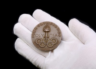 Lot 59 - A 1956 Stockholm Equestrian Olympic bronze medal