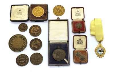 Lot 50 - A collection of British equestrian medals