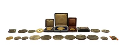 Lot 56 - A collection of European equestrian medals
