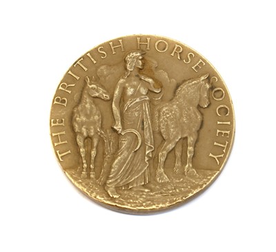 Lot 48 - A British Horse Society Medal of Honour