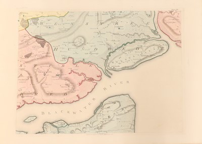 Lot 41 - MAP OF ESSEX: CHAPMAN, John & Peter ANDRE