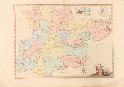 Lot 41 - MAP OF ESSEX: CHAPMAN, John & Peter ANDRE