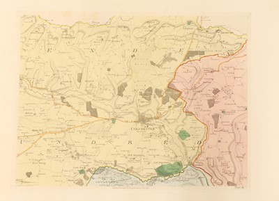 Lot 41 - MAP OF ESSEX: CHAPMAN, John & Peter ANDRE