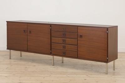 Lot 348 - An Indian rosewood credenza