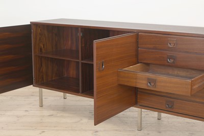 Lot 348 - An Indian rosewood credenza