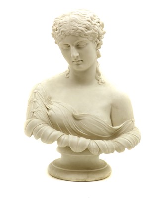 Lot 260 - A Copeland Parian ware bust