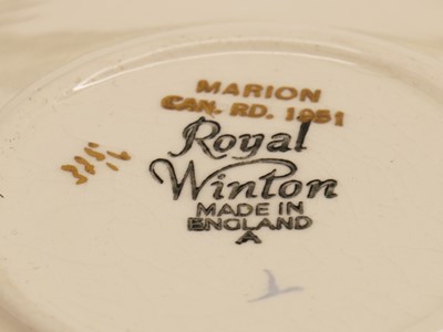 Lot 180 - A Royal Winton 'Marion' porcelain tea set