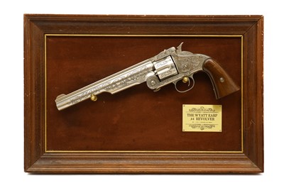 Lot 334 - A replica 'Wyatt Earp' .44 revolver