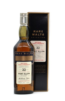 Lot 329 - Port Ellen, Rare Malts Selection, Natural Cask Strength, aged 22 years, Limited Edition (1 boxed)