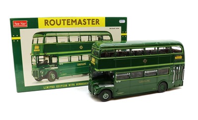 Lot 346 - A Sun Star limited edition model of a Routemaster bus