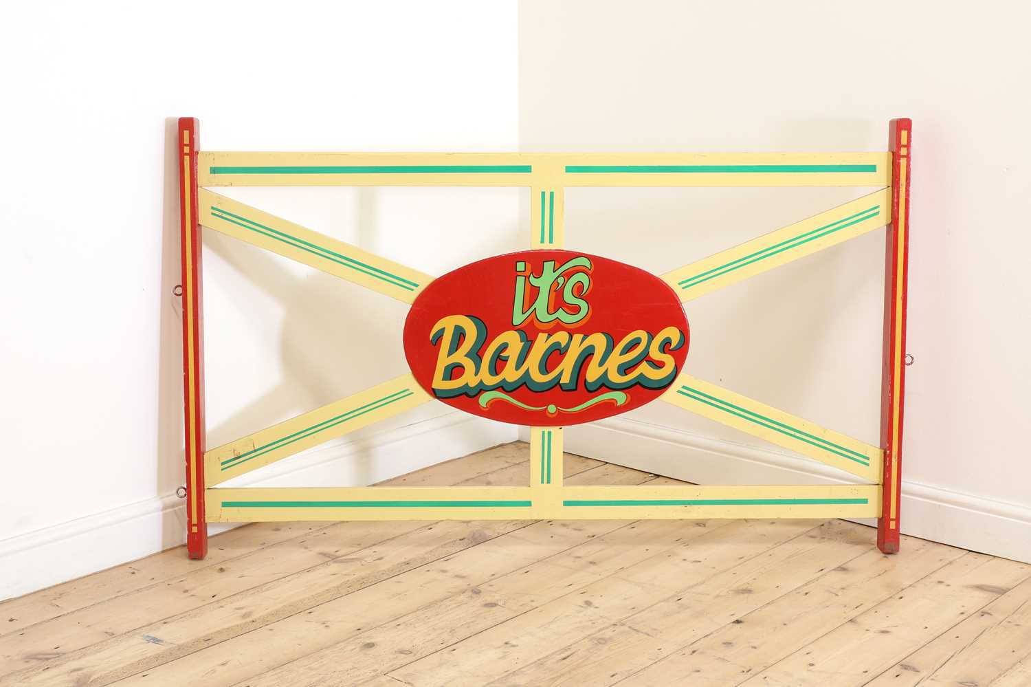 Lot 143 - A funfair panel