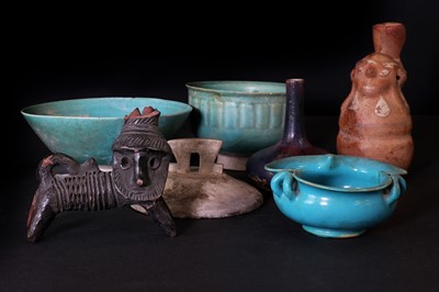 Lot 155 - Twenty pieces of early pottery