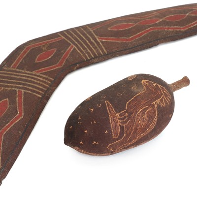Lot 451 - An Aboriginal carved seed