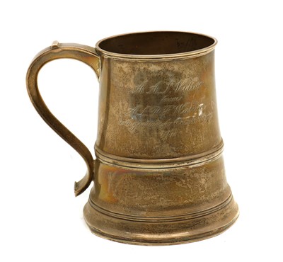 Lot 3 - A silver mug