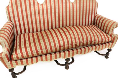 Lot 559 - A Queen Anne style sofa