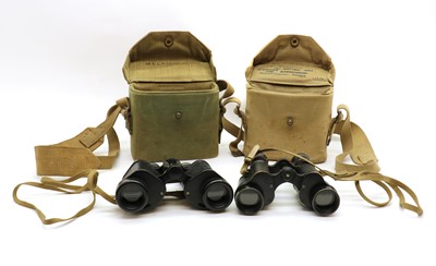 Lot 296 - A pair of British WWII field binoculars