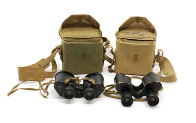 Lot 296 - A pair of British WWII field binoculars