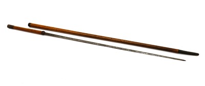 Lot 332 - A sword stick cane