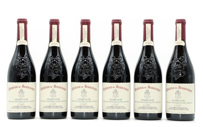 Lot 209 - Chateauneuf-du-Pape, Chateau du Beaucastel, 2001 (6 OWC)